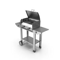 Stainless Steel Barbecue Grill PNG & PSD Images