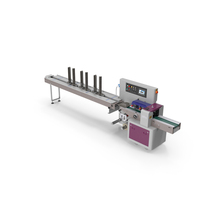 Automatic Horizontal Flow Pack Machine PNG & PSD Images