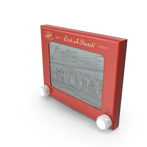 Etch A Sketch Drawing Toy New PNG & PSD Images