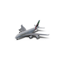 Emirates Airbus A380 PNG & PSD Images