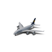 Lufthansa Airbus A380 PNG & PSD Images