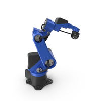 Robot Arm Blue PNG & PSD Images