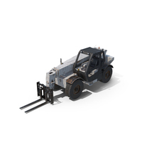 Used Telescopic Handler Forklift PNG & PSD Images