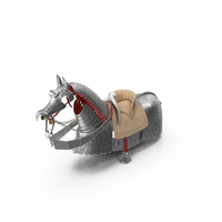 Medieval Horse Armor With Saddle PNG & PSD Images