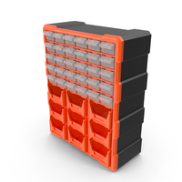 Modular Storage Cabinet With Drawers PNG & PSD Images