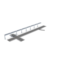 Monorail Track Structure With Highway PNG & PSD Images
