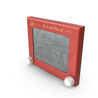 Retro Drawing Toy Etch A Sketch Old PNG & PSD Images