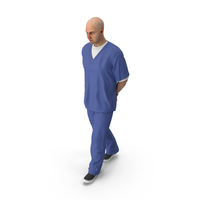 Prisoner In Blue Uniform With Handcuffs PNG & PSD Images