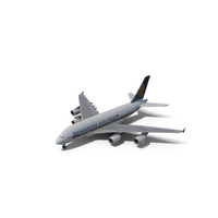 Singapore Airlines Airbus A380 PNG & PSD Images