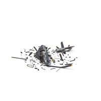 Wrecked Helicopter PNG & PSD Images