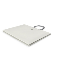 Apple Store Retail Paper Bag Large Folded PNG & PSD Images