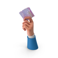 Currency One Euro 500 Money Split Note Hand Hold PNG & PSD Images