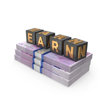 Earn Cubes Euro 500 Money Notes Currency PNG & PSD Images