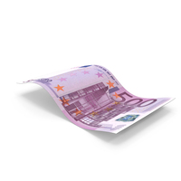 Euro 500 Money Falling Note PNG & PSD Images