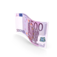 Euro 500 Money Flag Note PNG & PSD Images