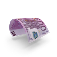 Euro 500 Note Fly Money PNG & PSD Images