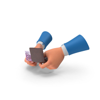 Hand Hold Money Wallet Bill Euro 500 PNG & PSD Images