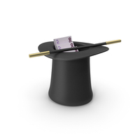 Magic Hat Euro 500 Money Currency Lots PNG & PSD Images