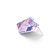 Paper Plane Euro 500 Note Money PNG & PSD Images