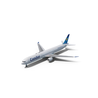 Condor Flugdienst Boeing 767-400 with Cabin and Doors PNG & PSD Images