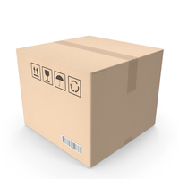 Cardboard Box PNG & PSD Images