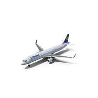 Lufthansa Airbus A321 With Interior And Doors PNG & PSD Images