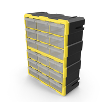 Multi Compartment Organizer For Screws PNG & PSD Images
