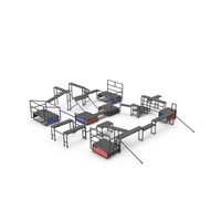 Parkour Obstacle Course PNG & PSD Images