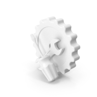 Gear Icon Clay PNG & PSD Images