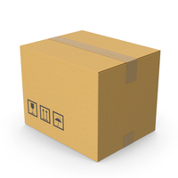 Cardboard Box Close Color PNG & PSD Images