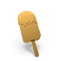 Chocolate Ice Bar Gold PNG & PSD Images
