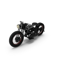 Harley-Davidson Knucklehead Bobber PNG & PSD Images