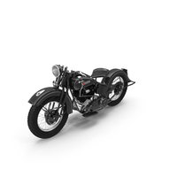 Harley-Davidson Knucklehead 1947 PNG & PSD Images