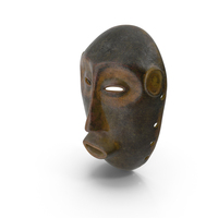 African Congo Mask PNG & PSD Images