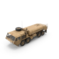 HEMTT Fuel Tanker Desert PNG & PSD Images