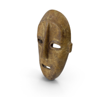 African Congo Mask PNG & PSD Images