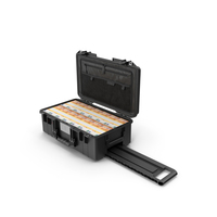 Travel Case Full Of Euro PNG & PSD Images