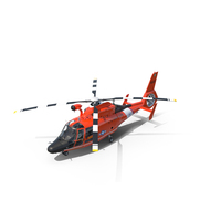 Euro Copter MH 65 Dolphin Coast Guard With Pilot PNG & PSD Images