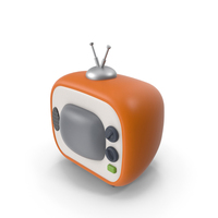Cartoon Retro TV PNG & PSD Images