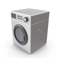 Cartoon Washing Machine PNG & PSD Images