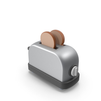 Cartoon Toaster PNG & PSD Images