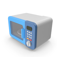 Cartoon Microwave Oven PNG & PSD Images