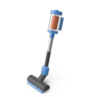Cartoon Cordless Vacuum Cleaner PNG & PSD Images