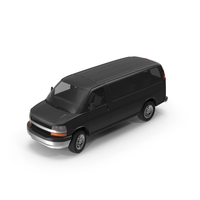 Passenger Van Black PNG & PSD Images