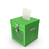 Vote Box Green PNG & PSD Images