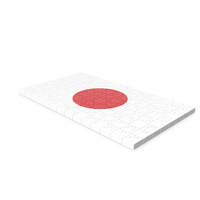 Japan Flag Puzzle PNG & PSD Images