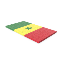 Senegal Flag Puzzle PNG & PSD Images
