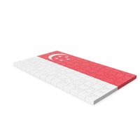 Singapore Flag Puzzle PNG & PSD Images