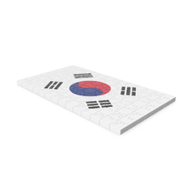 South Korea Flag Puzzle PNG & PSD Images
