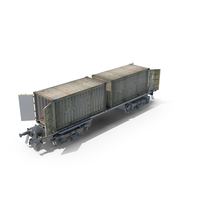 Shiping Container Wagon PNG & PSD Images